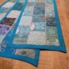 Tischläufer Patchwork blau