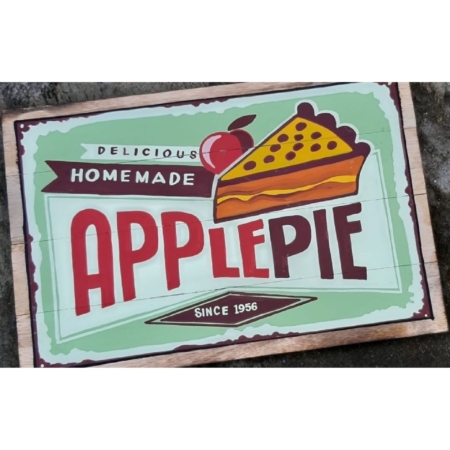 Werbeschild Delicious Apple Pie