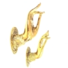 Möbelgriff / Türgriff Buddhahand Vitarka Mudra klein gold