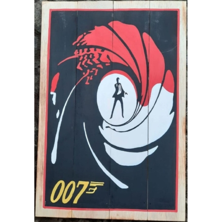 Werbeschild James Bond 007