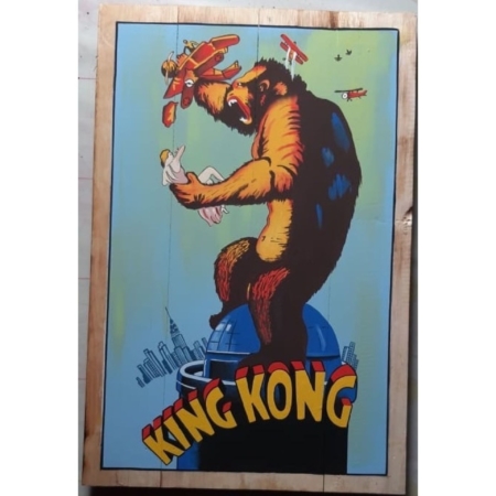 Werbeschild King Kong