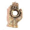 Kerzenhalter Hamsa - Hand der Fatima