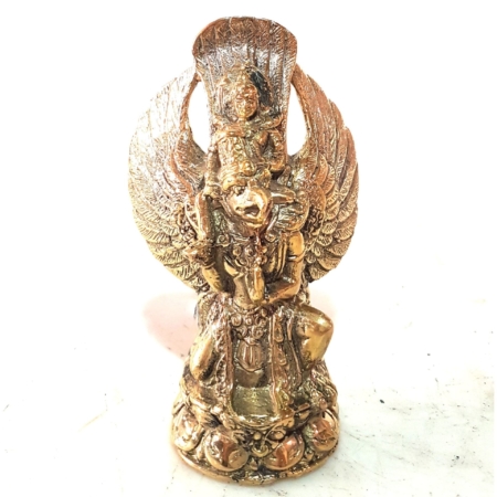 Figur ind. Gott Vishnu auf Garuda