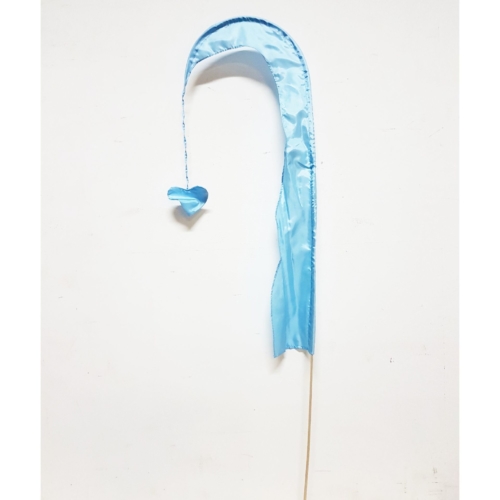 Balifahne hellblau 1m
