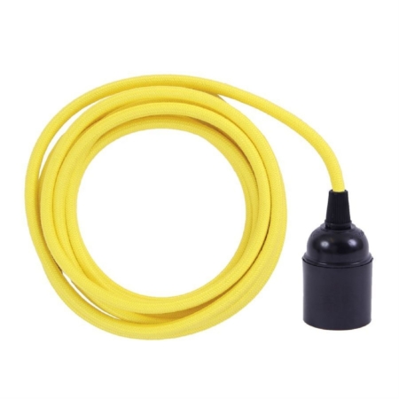 Kabel mit Lampenfassung dusty yellow