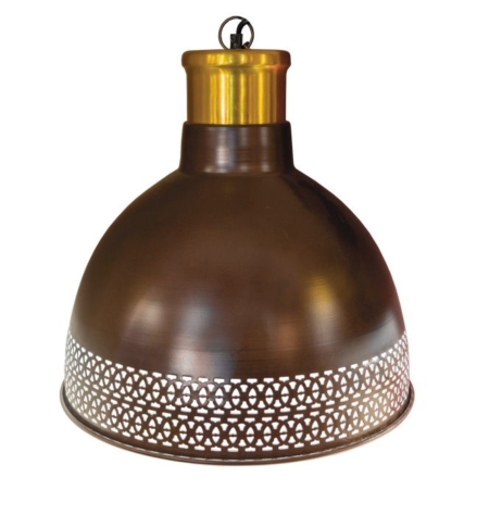Deckenlampe mit Ornamentrand