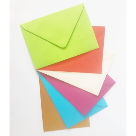 Briefhülle / Briefumschlag (diverse Farben)