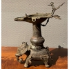 Unikat Diya - traditionelle indische Öllampe Elefant