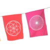 7-teiliges Fähnchen-Banner Unendlichkeit mit Mandalas