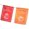 7-teiliges Fähnchen-Banner Lotus