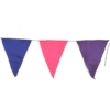 16-teiliges Fähnchen-Banner Dreieckswimpel