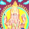 Wandbehang ind. Gott Ganesha - Elefantengott