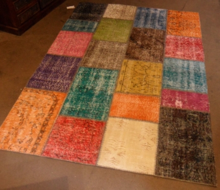 Teppich Patchwork multicolor