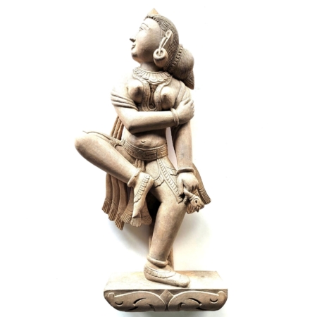 Unikat indische Figur Statue Tänzerin