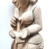 Unikat indische Figur Statue Schreiberin