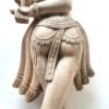 Unikat indische Figur Statue Schreiberin