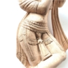 Unikat indische Figur Statue Flötenspielerin