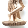 Unikat indische Figur Statue Flötenspielerin