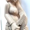 Unikat indische Figur Statue Schöne mit Kamm