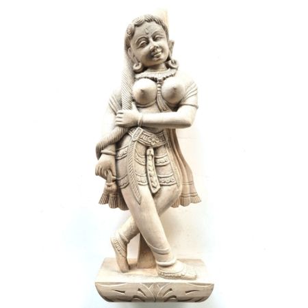 Unikat indische Figur Statue Liebesdienerin