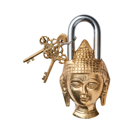 Loke Vorhängeschloss Buddha
