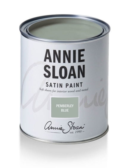 Annie Sloan Satin Paint 750ml Pemperley Blue
