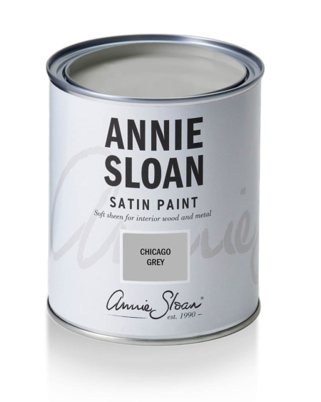 Annie Sloan Satin Paint 750ml Chicago Grey