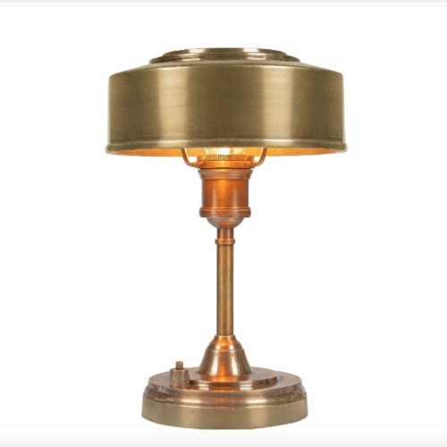 Tischlampe Auxerre antique brass