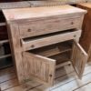Sideboard Classic limewashed WEIß klein